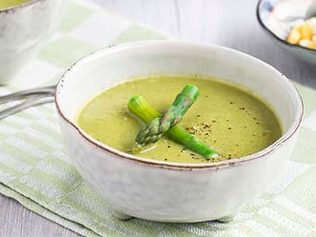 Foto Groene aspergesoep