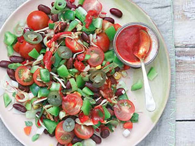 Foto Mexicaanse salade