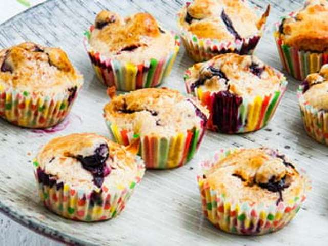 Foto Blueberry muffins