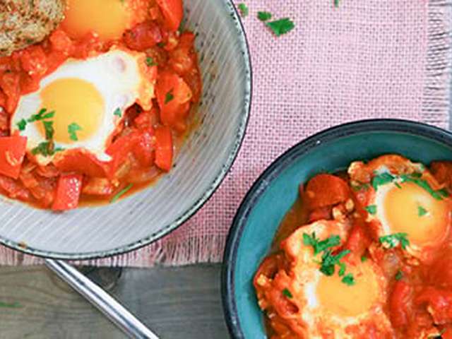 Foto Huevos a la flamenca