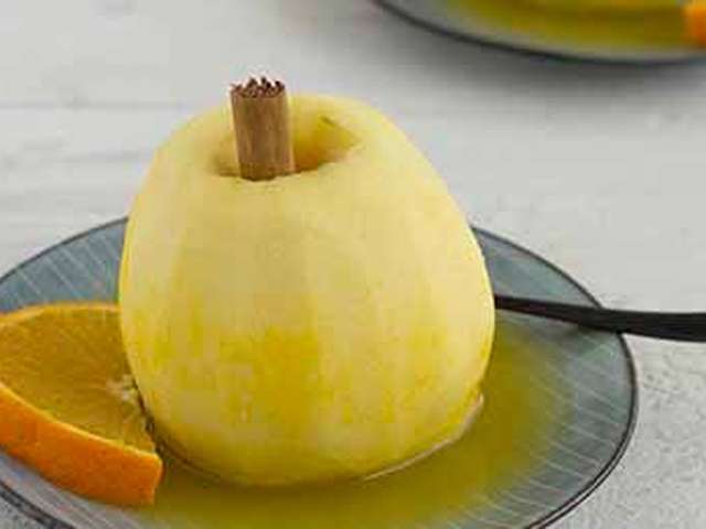 Foto Gestoofde appel met kaneel