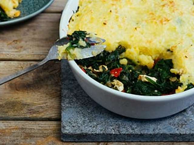 Foto Spinazie-ovenschotel