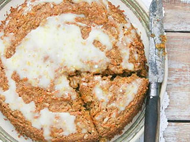 Foto Worteltaart, glutenvrij