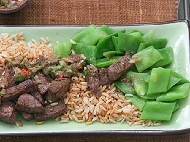 Foto Runderreepjes met chimichurri