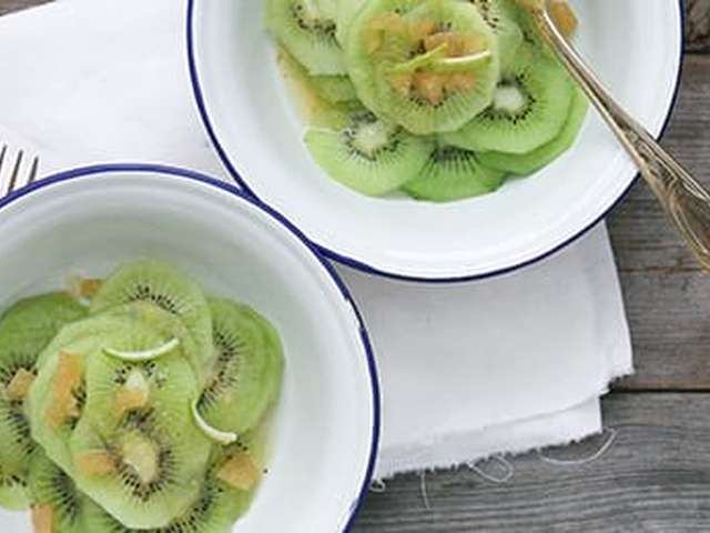 Foto Kiwi met gember