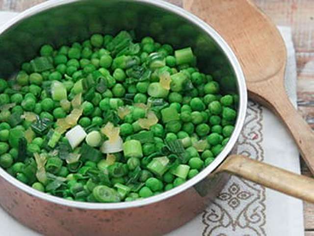 Foto Doperwtjes met gember