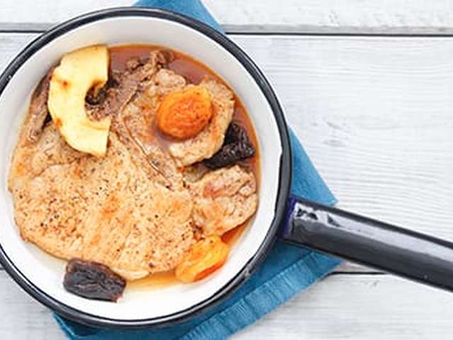 Foto Karbonade met tutti frutti