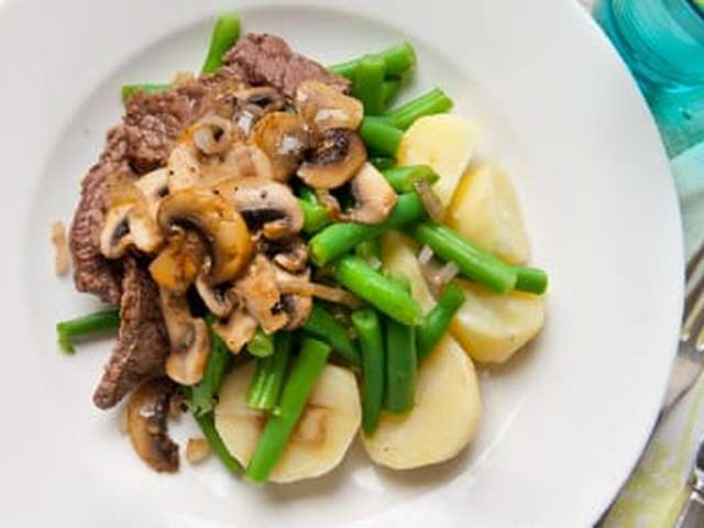 Foto Geroerbakte biefstuk