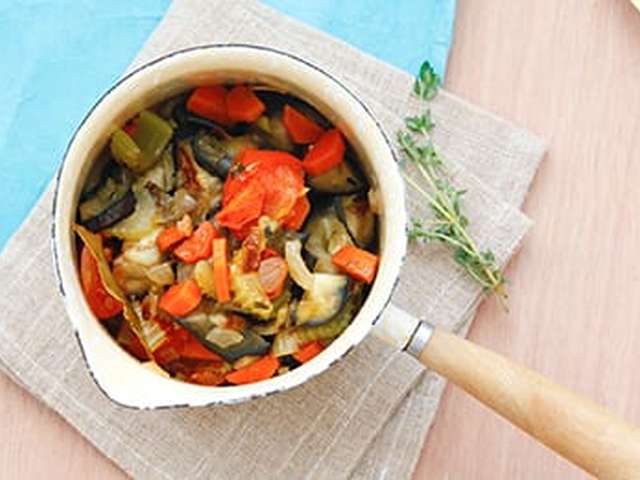 Foto Auberginestoofpotje