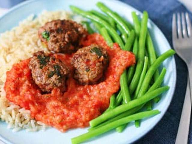 Foto Kebab met tomatensaus