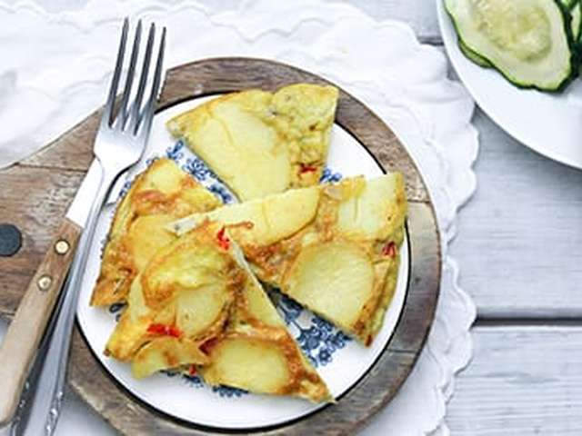 Foto Aardappelomelet