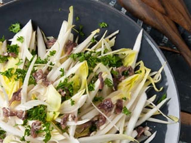 Foto Romeinse witlofsalade