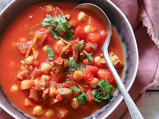 Foto Harira met kikkererwten