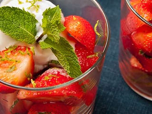 Foto Zomerkoningdessert