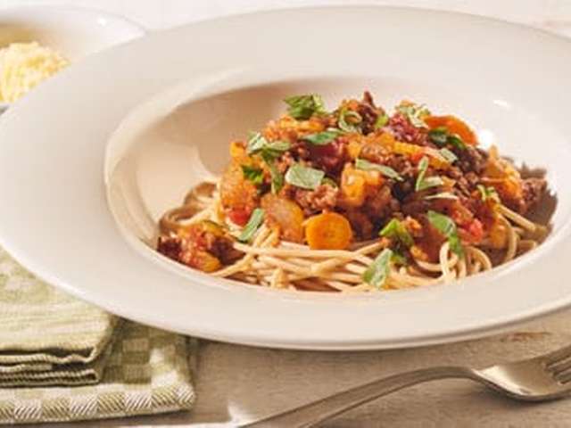 Foto Spaghetti met Bolognesesaus