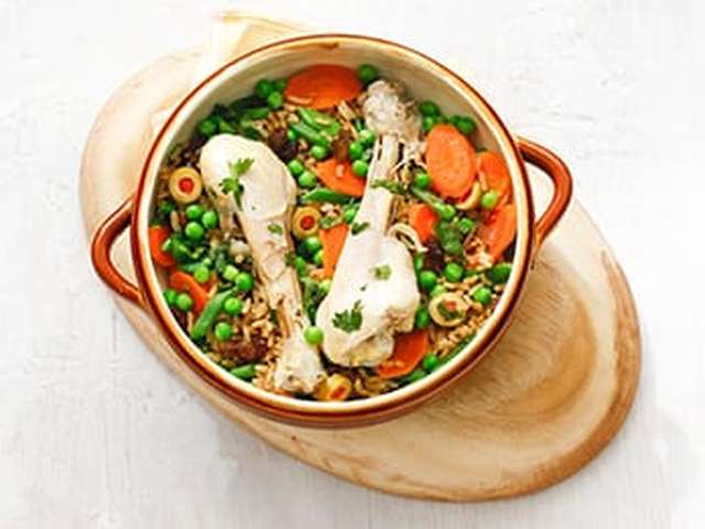 Foto Arroz con pollo
