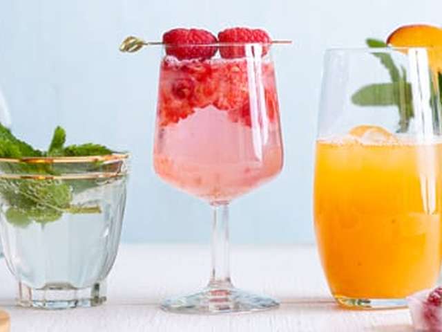 Foto Frambozenmocktail