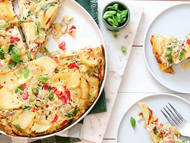 Foto Tortillapuntjes met paprika