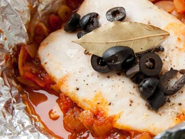 Foto Provençaalse vispakketjes