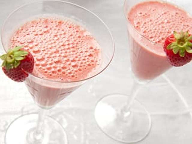 Foto Aardbeienshake