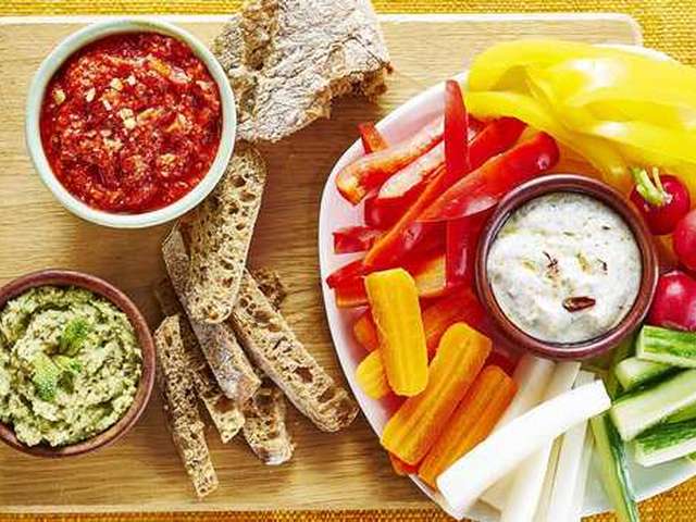 Foto Rauwkost met anchoïde