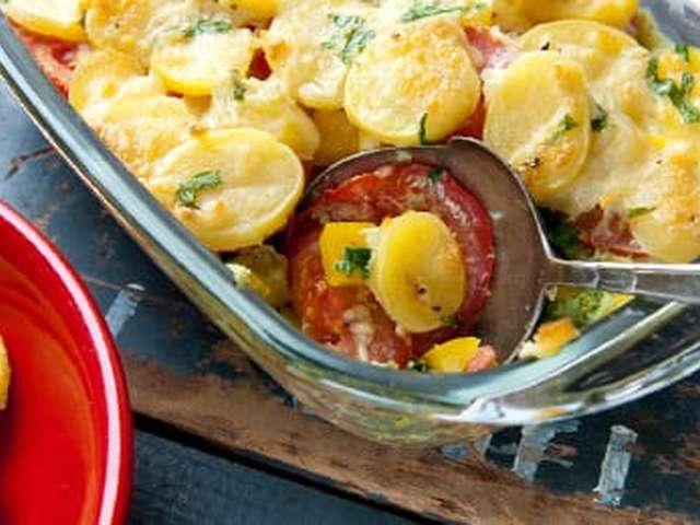 Foto Groenteflan met kaas