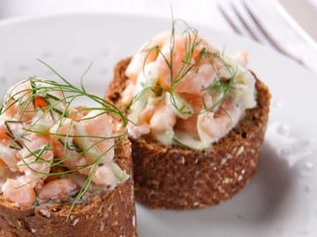 Foto Deens gevuld stokbrood