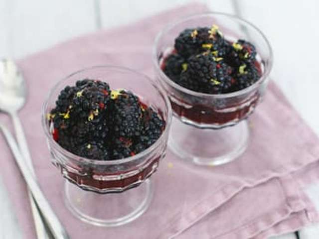 Foto Gemarineerde bramen