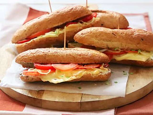 Foto Vega panini met tomaat