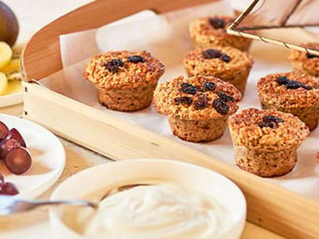 Foto Zoete ontbijtmuffins