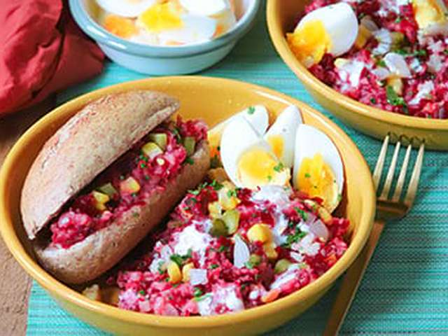 Foto Surinaamse bietensalade