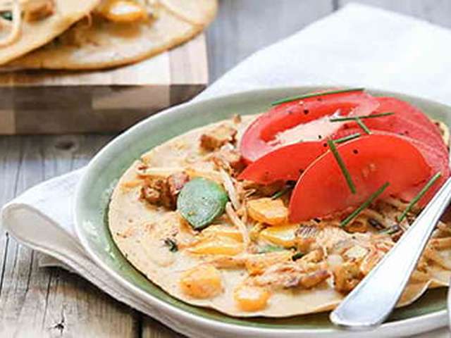 Foto Hartige pannenkoeken