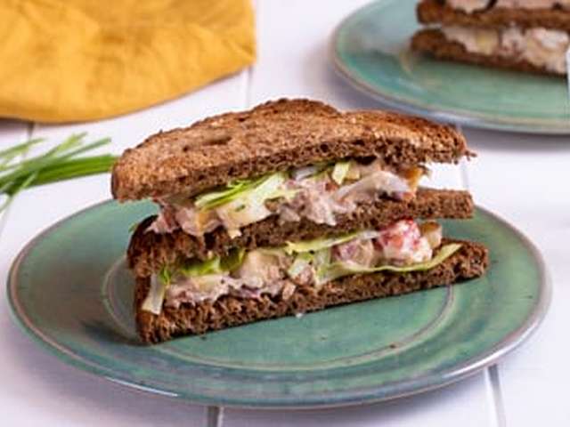 Foto Sandwich tonijnsalade