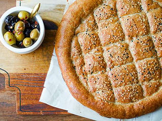 Foto Pide (Turks brood)