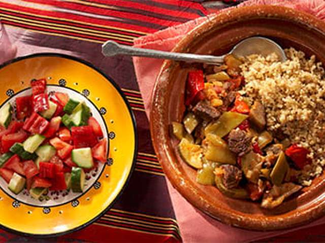 Foto Türlü (Turkse groentestoofpot met rundvlees)