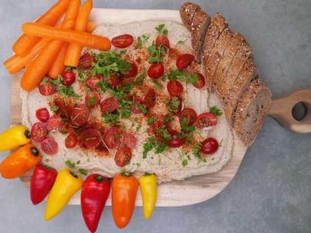 Foto Hummus board