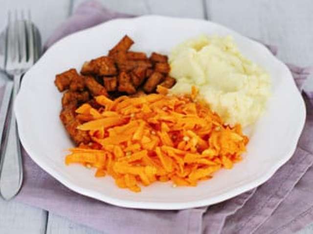 Foto Wortelsalade met koriander