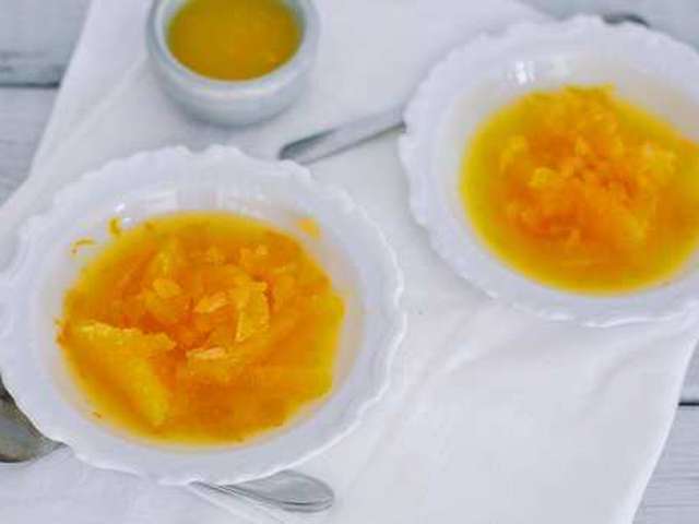 Foto Sinaasappel met gember