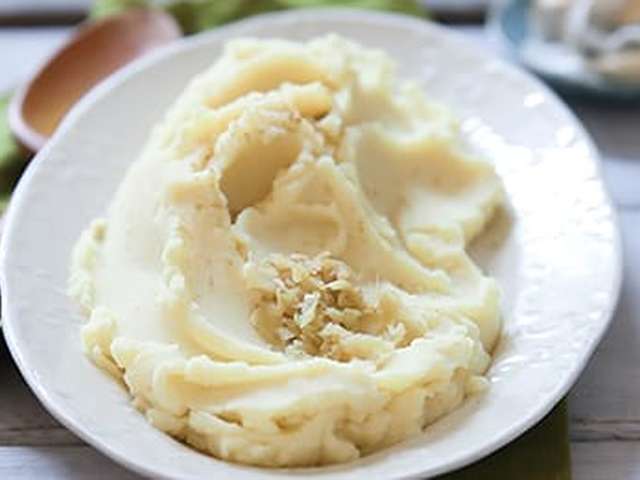 Foto Aardappel-knoflookpuree