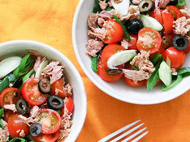 Foto Tomaten-tonijnsalade