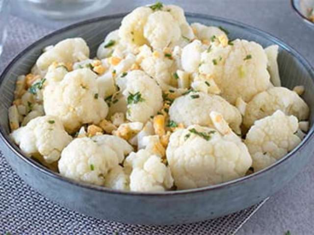 Foto Bloemkoolsalade met de Franse slag