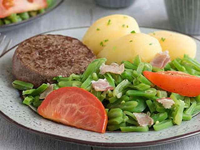 Foto Snijbonen à la béarnaise