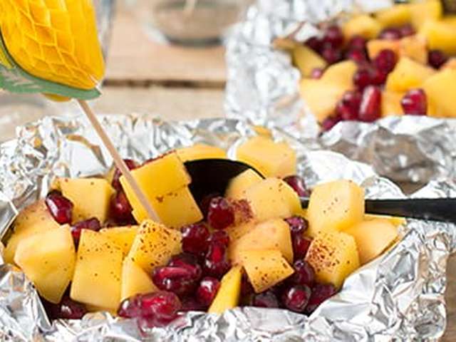 Foto Exotisch fruitpakketje