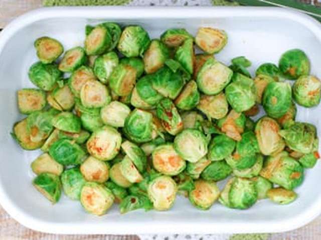 Foto Geroerbakte spruitjes