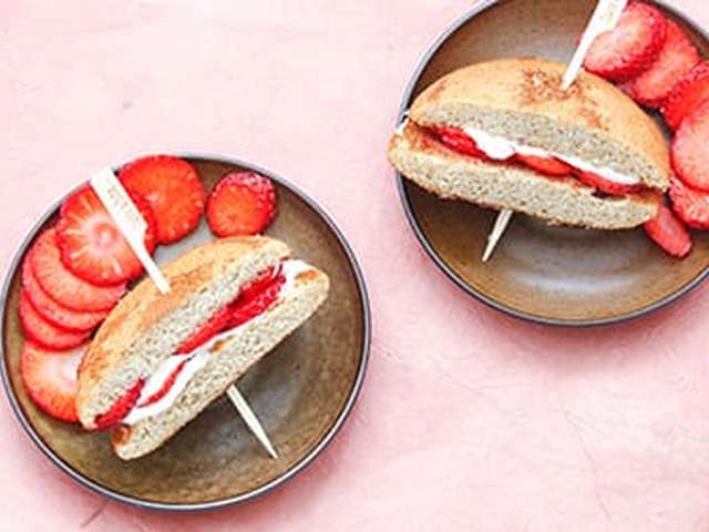 Foto Gevulde eierkoek