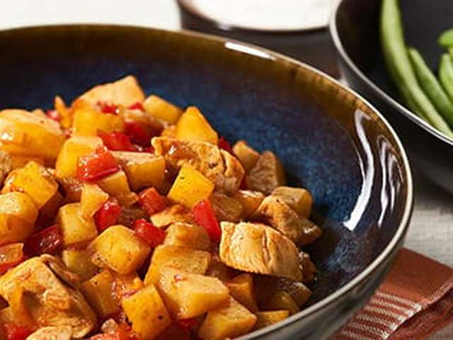 Foto Snelle kipgoulash uit de wok