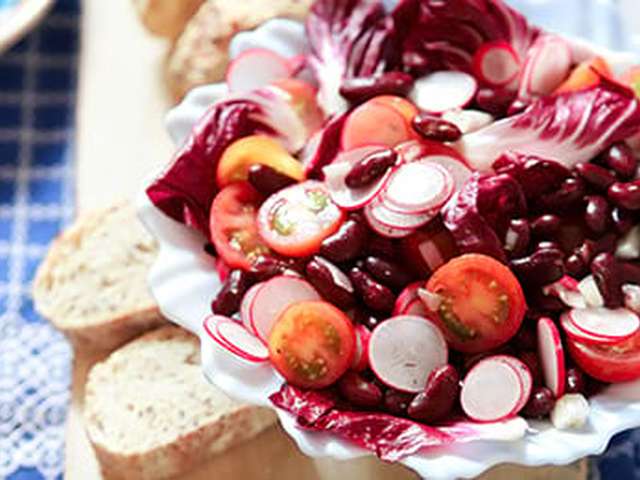 Foto Rode bonensalade