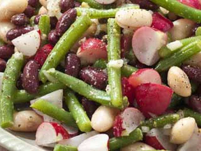 Foto Drie bonensalade