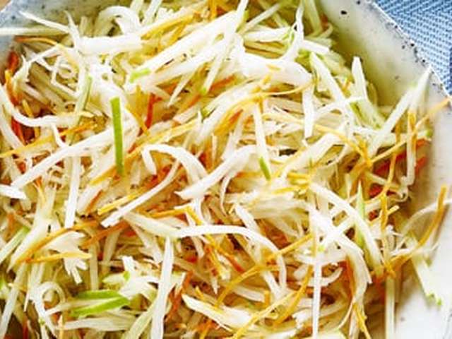 Foto Rammenassalade met appel